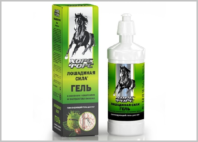 Гель Лошадиная сила с конским каштаном приобрели в аптеке